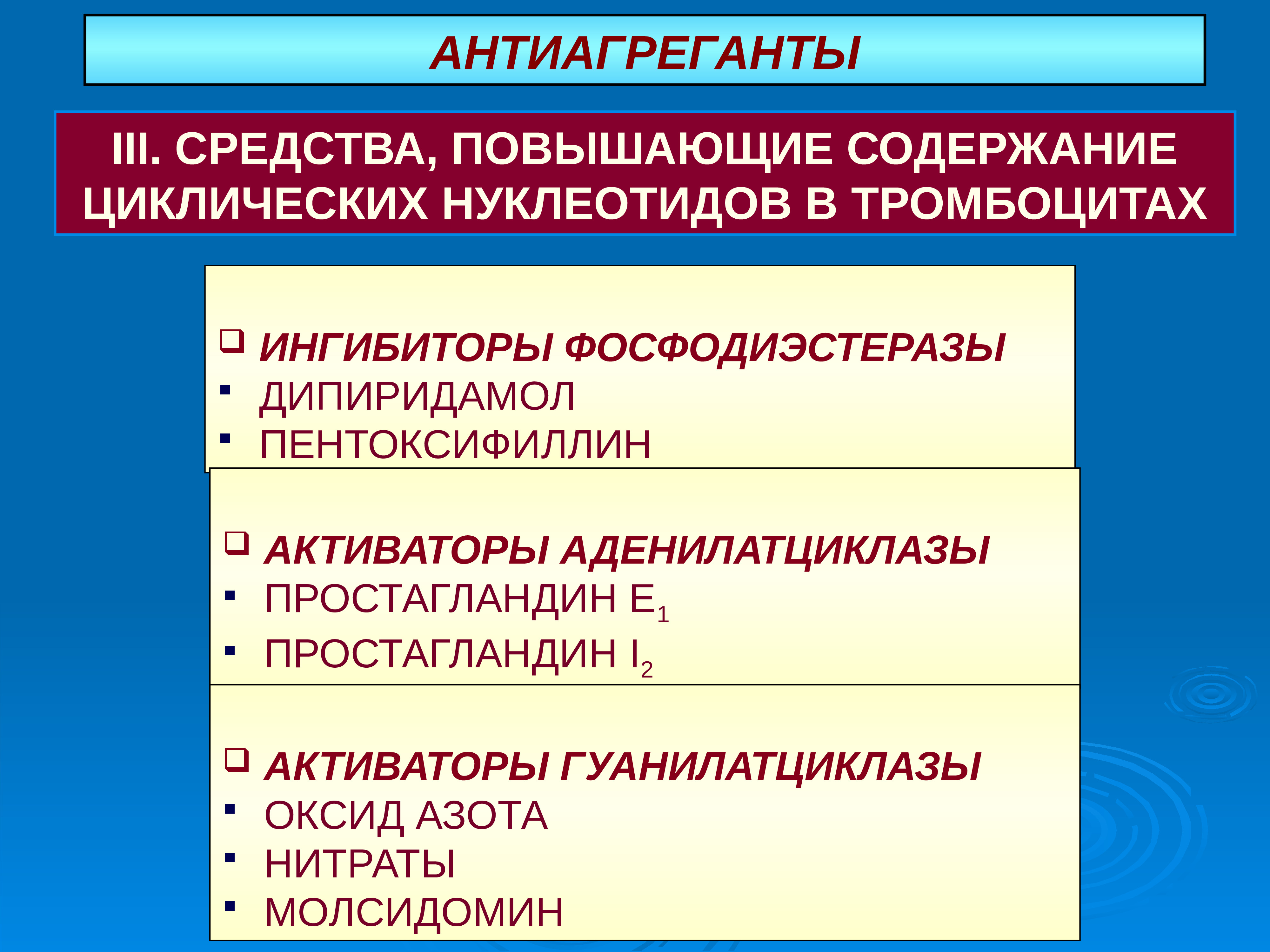 Презентация лекарственные средства влияющие на систему крови