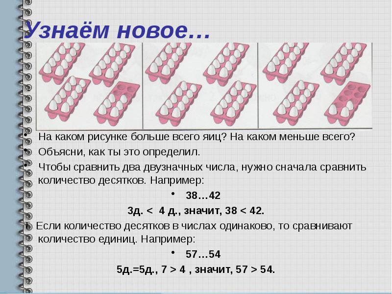 На сколько 10 меньше 19. Как понять на меньше.