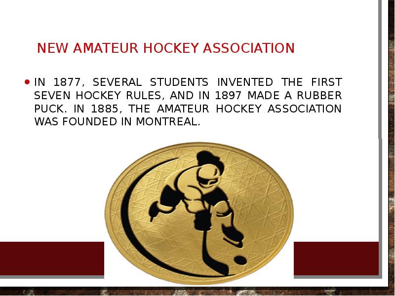 Canada is the homeland of hockey презентация, доклад, проект