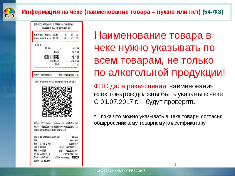 Ст 4.7 54 фз. Информация на чеке. Наименование в чеке. Информация на чеках. Требования к чекам.