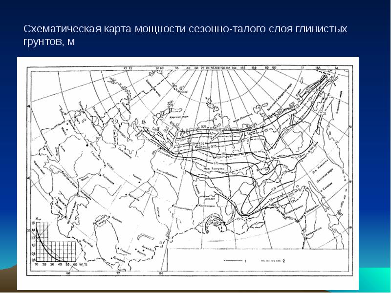 Климатический район строительства карта