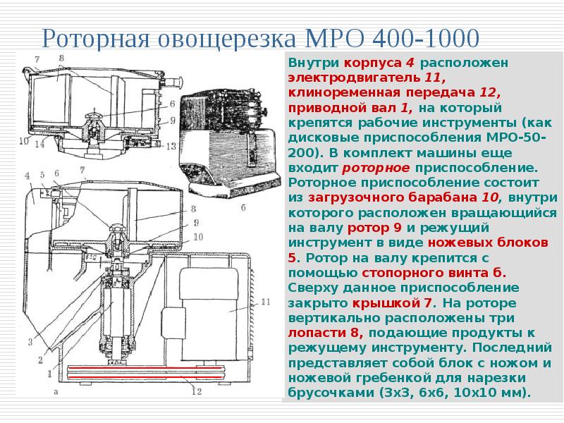 Овощерезательная машина презентация