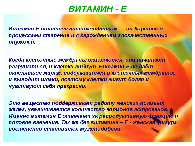 Витамины проект презентация