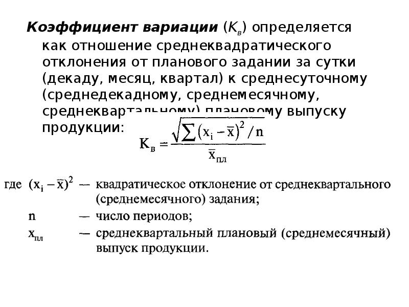 Коэффициент кв