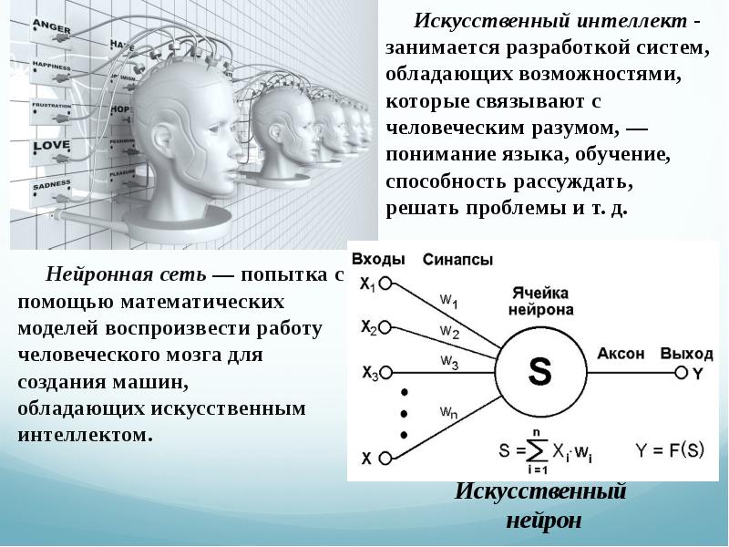 Обучение нейросети презентация