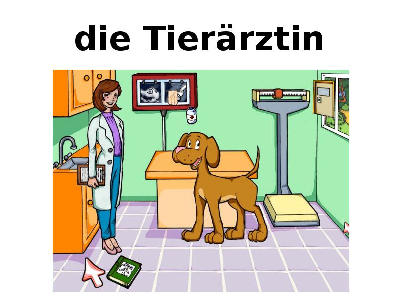 die Tierärztin