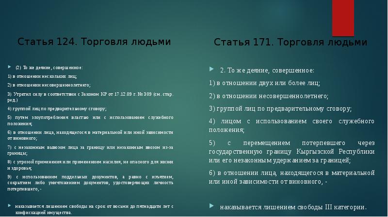 Ук решения. Торговля людьми статья. Торговля людьми (ст. 1271 УК РФ).. Статья 124. Торговля людьми (ст. 127.1 УК)..