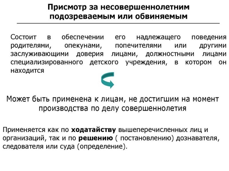 Меры процессуального принуждения презентация