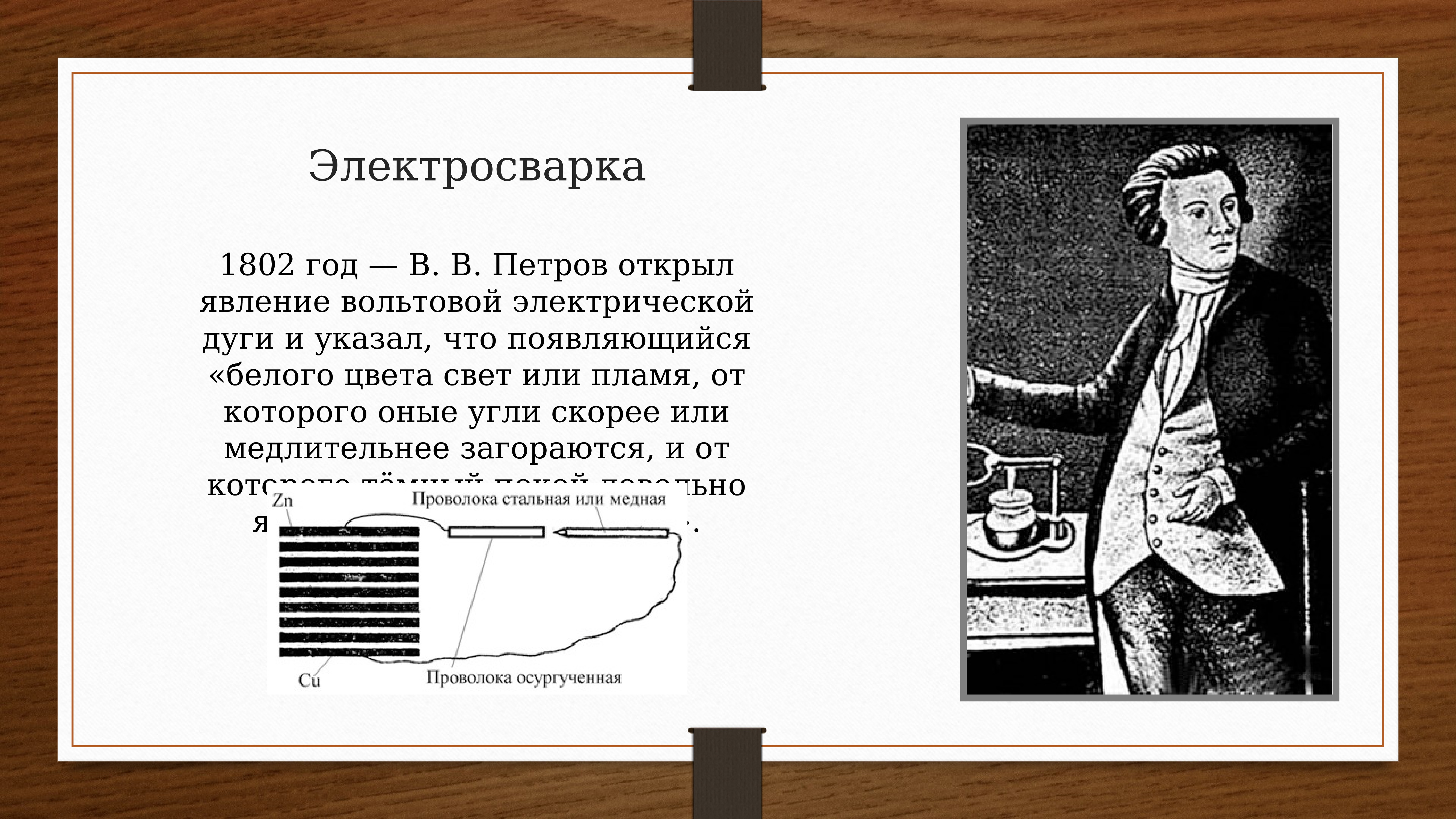 Ученый который первый описал явление электрической дуги. 1802 Год открытие электрической дуги. Василий Петров электрическая дуга. Изобретения русских ученых в 19 веке. Явление вольтовой дуги Петров.