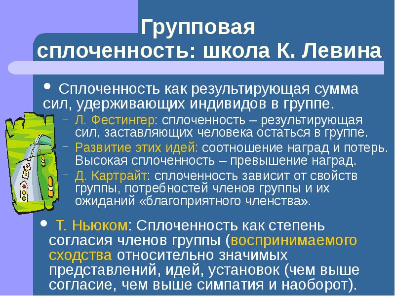 Групповая сплоченность презентация