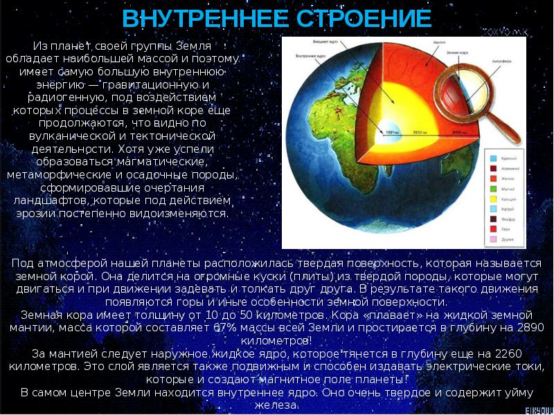 Планеты земной группы презентация 11 класс астрономия