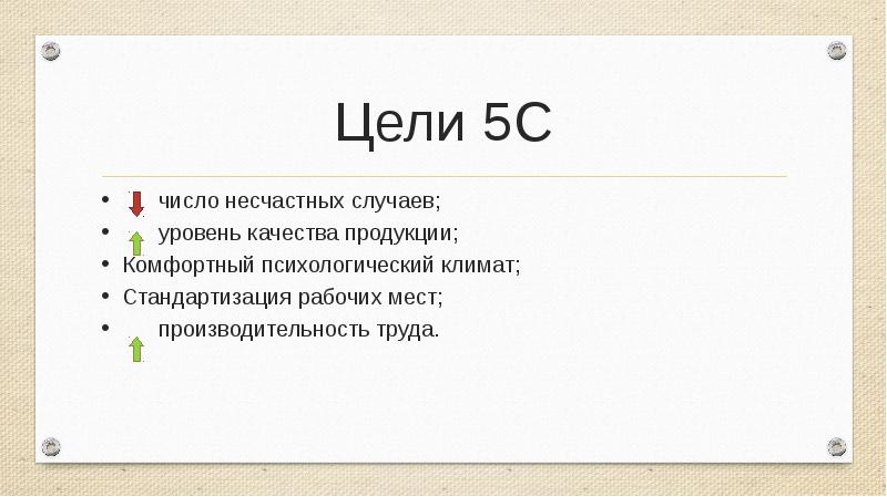 5с система презентация