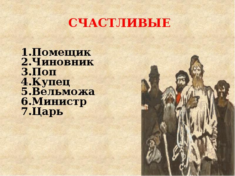 Герои кому на руси хорошо. Кому на Руси жить хорошо презентация. Поэма кому на Руси жить. Герои на Руси жить хорошо. Слайд кому на Руси жить хорошо.