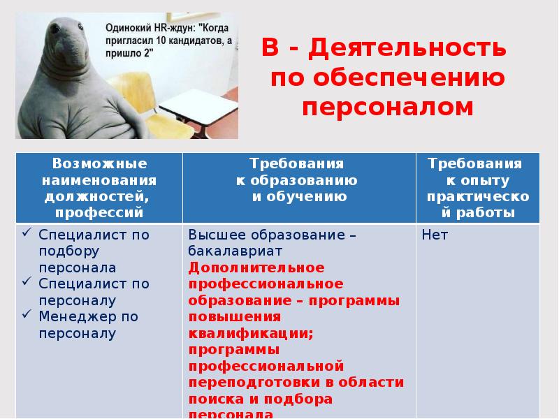 Обеспечение персоналом. Деятельность по обеспечению персоналом. Профессиональные качества кадровика. Кадровик и специалист по управлению персоналом. Профессия кадровика презентация.