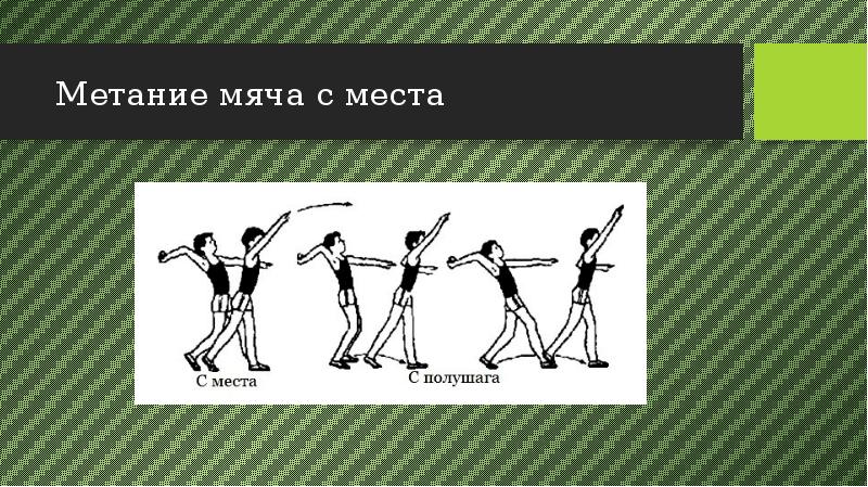 Презентация на тему метание мяча по физкультуре