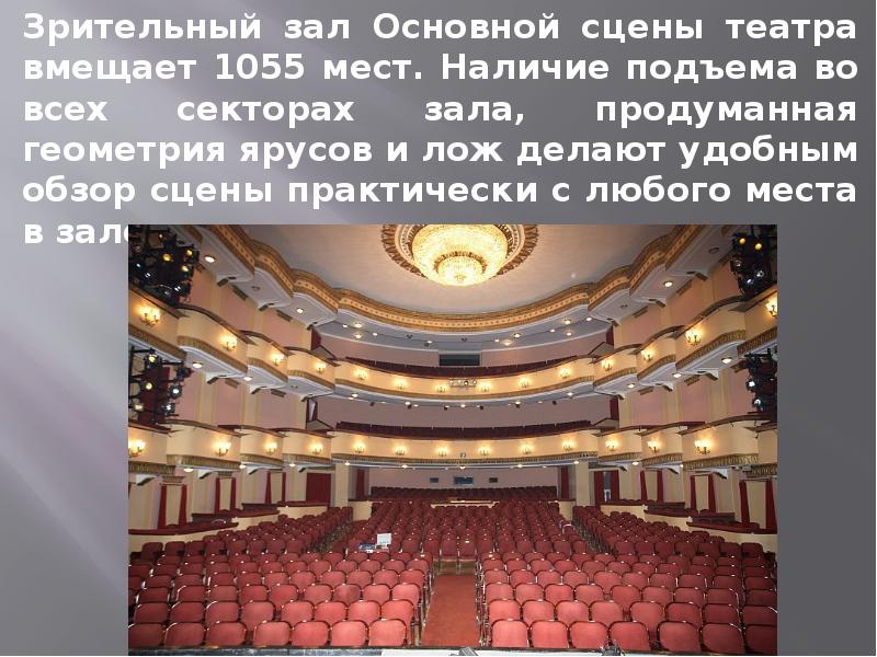 Театр вахтангова сцена зала