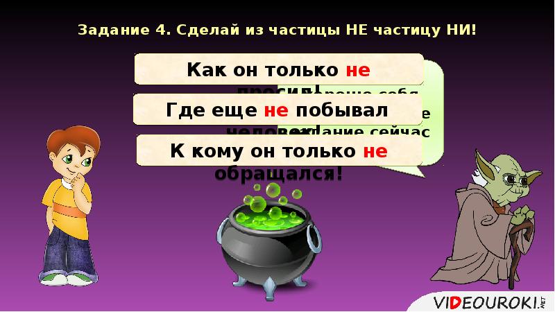 Частица ни и приставка ни 7 класс презентация