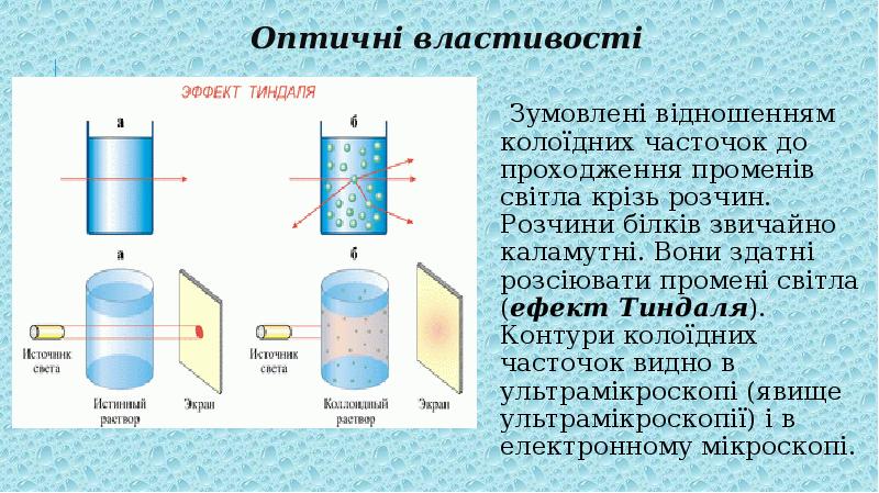 Укажите рисунок иллюстрирующий эффект тиндаля в коллоидном и истинном растворах