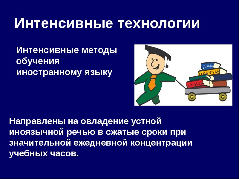 Интенсивные технологии