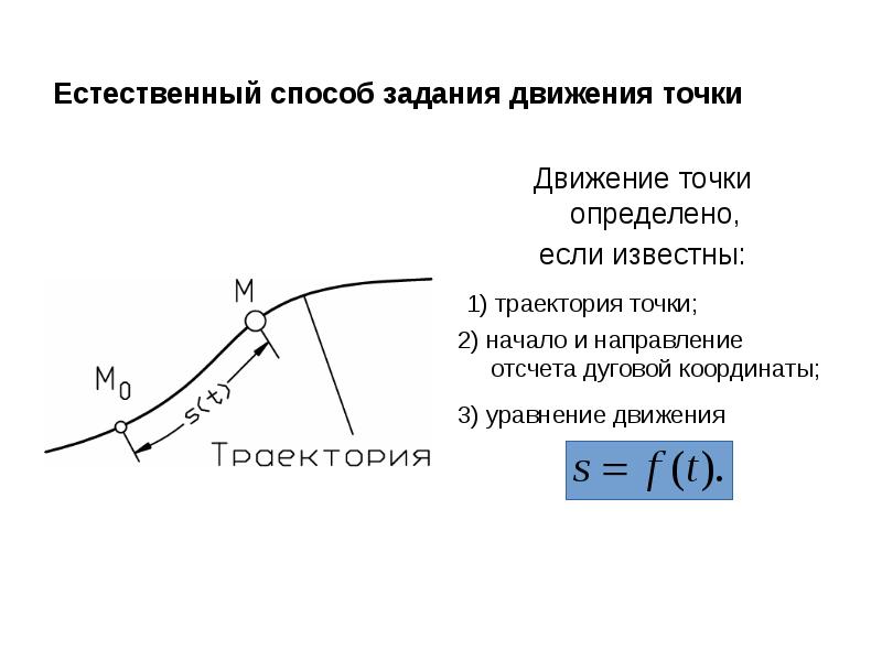 Способы задания движения точки. Векторный способ задания движения точки. Задание на направление движения. Направление движения точки это.