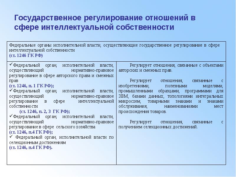 Положение об интеллектуальной собственности образец