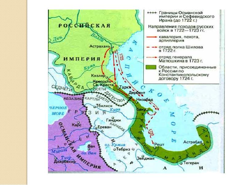 Персидский поход петра 1 картинки