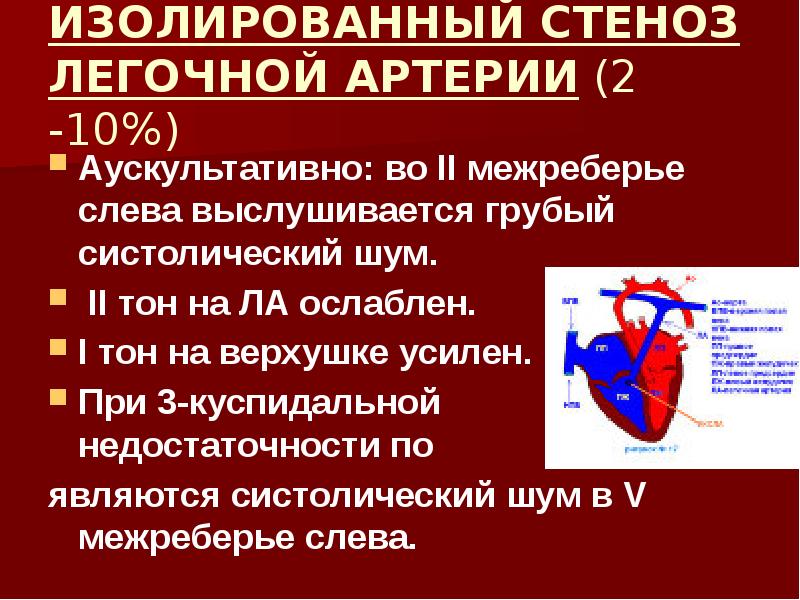 Особенность аускультативной картины сердца у детей