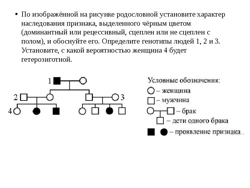 Для аутосомно рецессивного наследования характерно