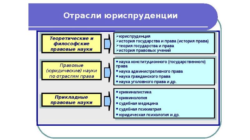 Проект юриспруденция как наука