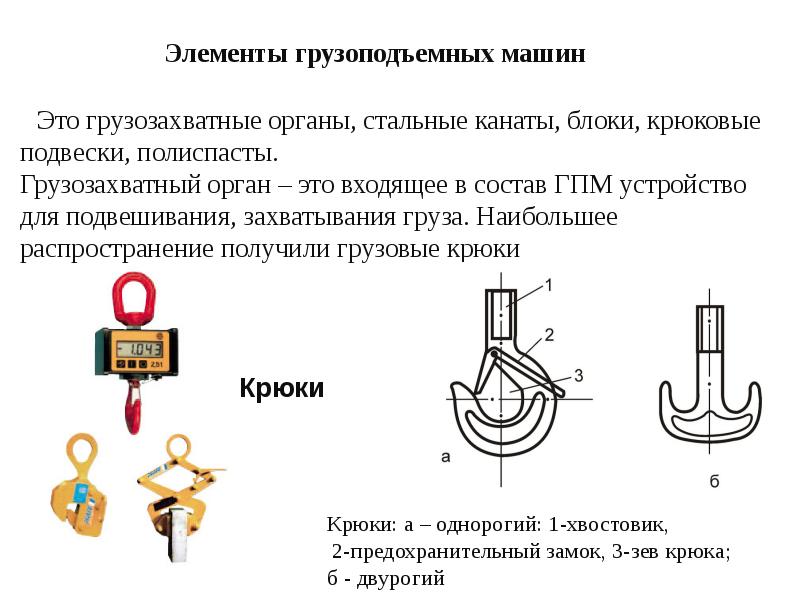 Грузозахватные устройства презентация