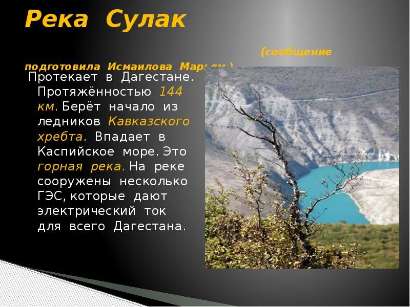 Это море не впадает ни одна река. Река Сулак проект. Урал впадает в Каспийское море. Сулак река презентация. Река Сулак в Дагестане на карте.