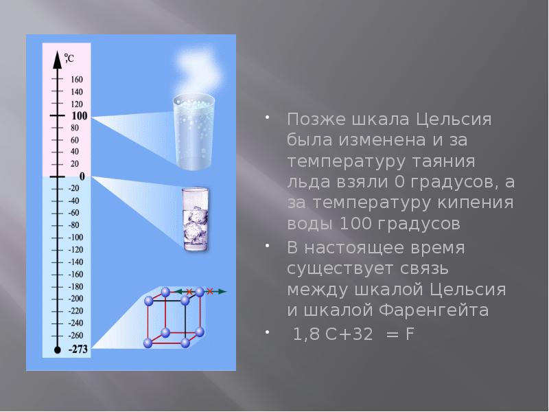 Презентация температура и тепловое равновесие