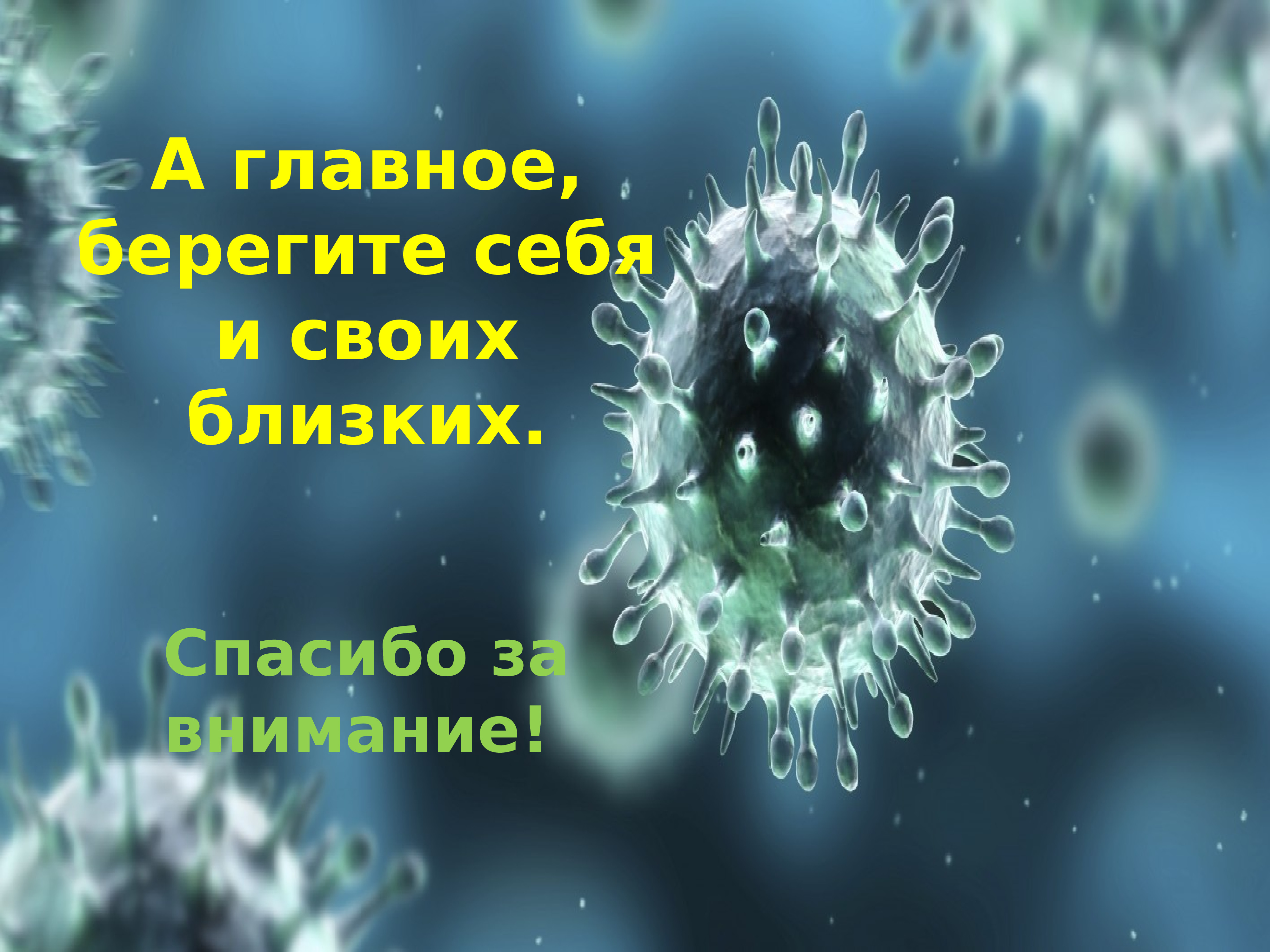 Берегите себя от коронавируса