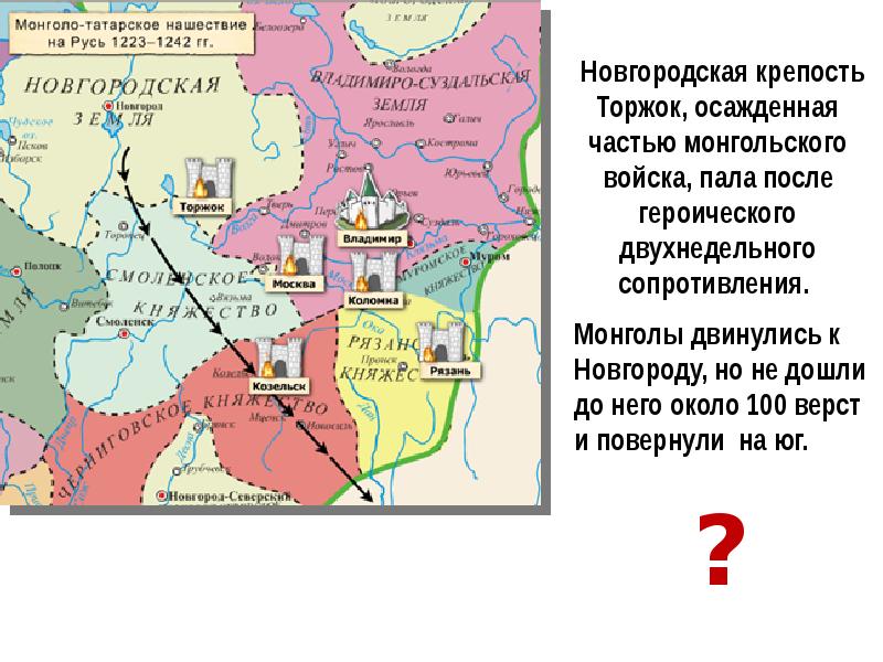 Монгольское нашествие на русь презентация 6 класс