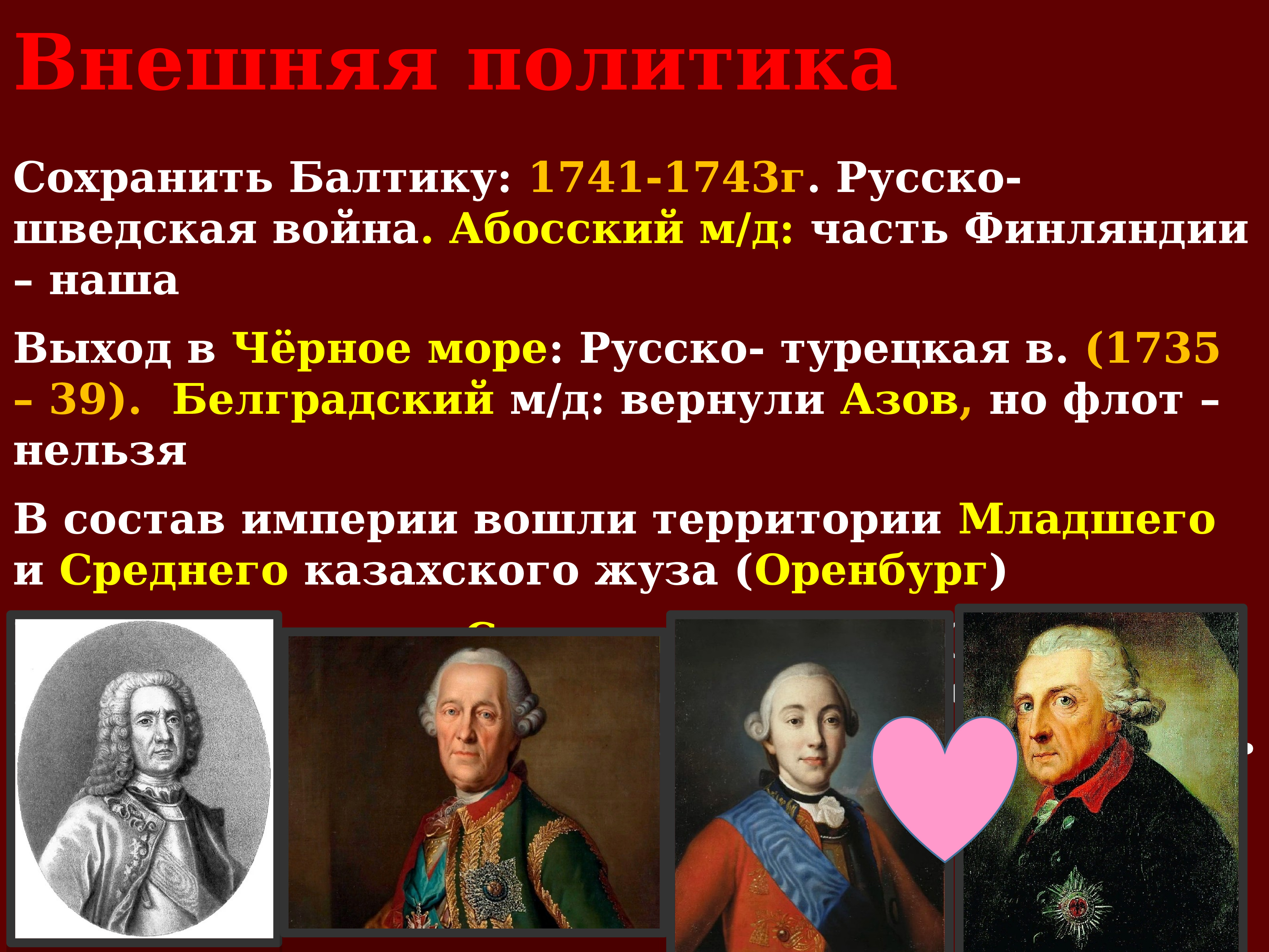 Русско шведская война 1741 1743 карта