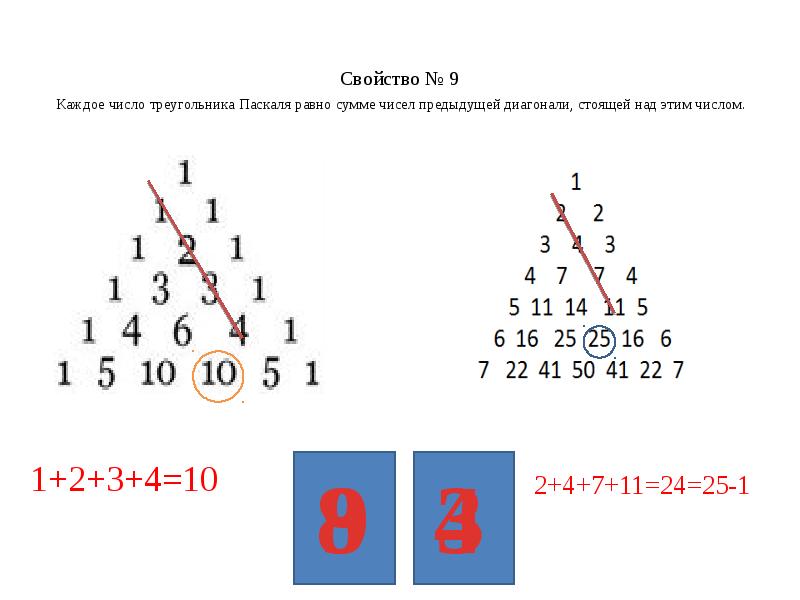 Треугольник паскаля презентация