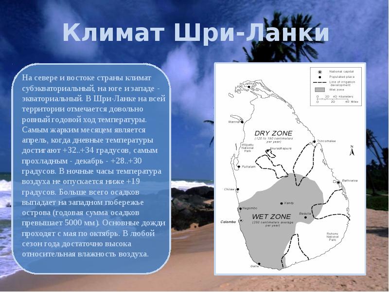 Шри ланка проект по географии