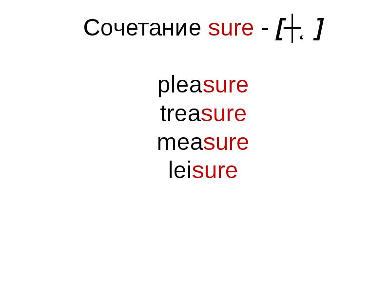 Sure перевод. Чтение sure в английском языке. Чтение Sion в английском языке. Правила чтения Ture в английском языке. Правила чтения tion в английском языке.
