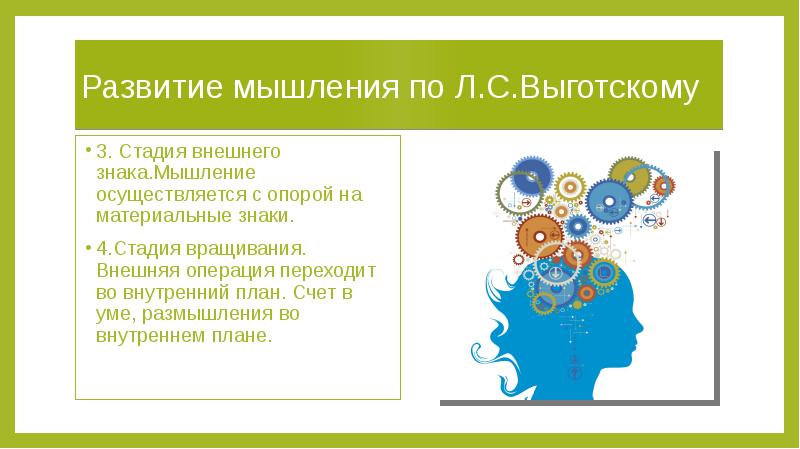 Проблемы формирования мышления. Стадии развития мышления по л.с выготскому. концепция пралогического мышления леви брюля.