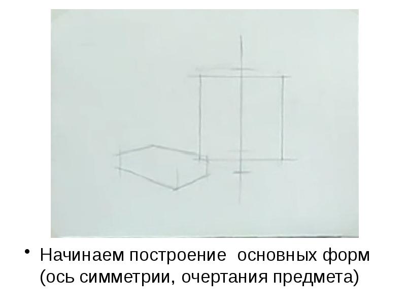 Линейное очертание предмета