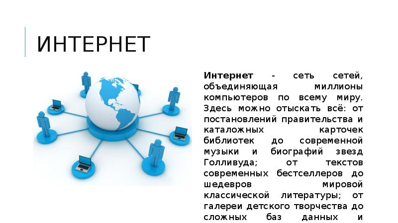 Ресурсы сети интернет презентация