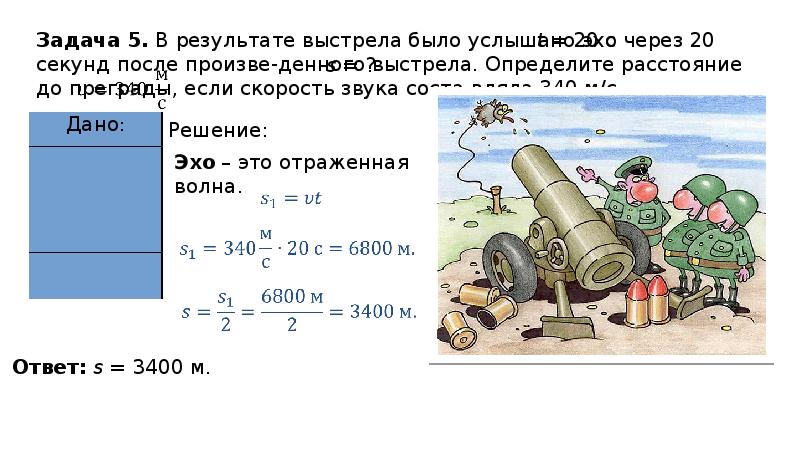 Волны решение задач