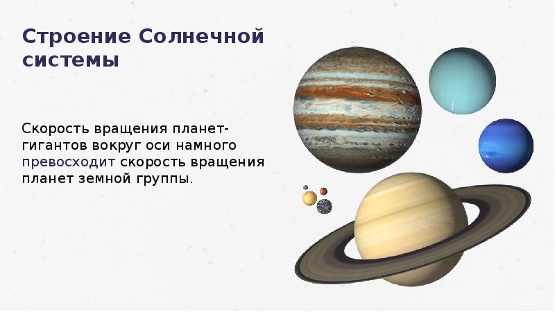 Доклад Планеты гиганты 5, 11 класс сообщение