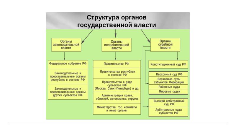 Система гос органов схема