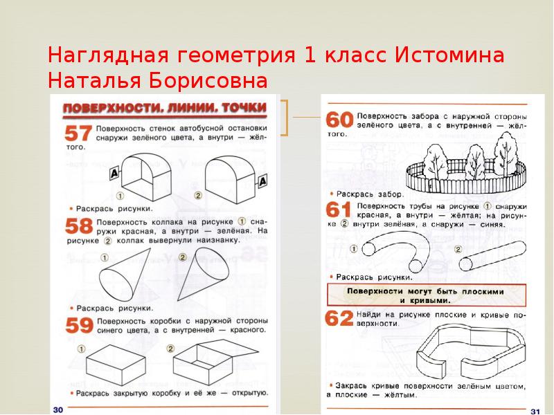 Геометрия 3 класс презентация