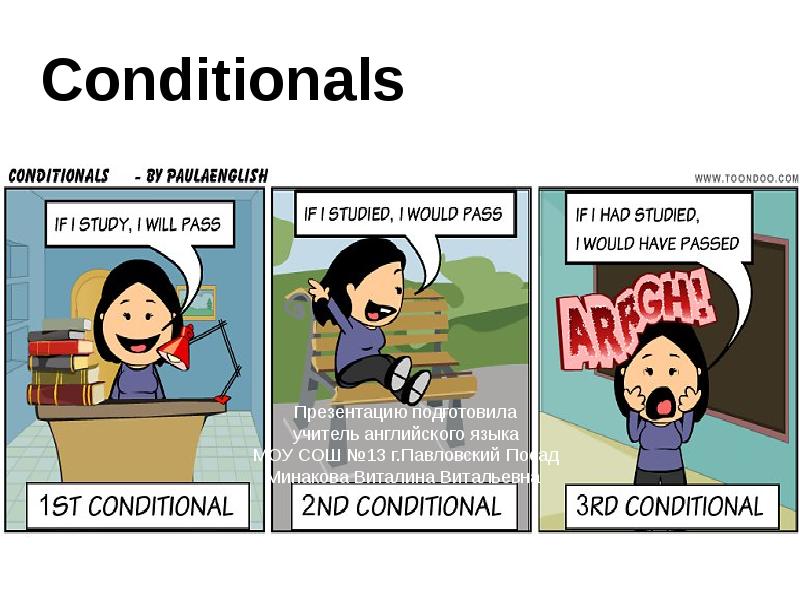 Conditionals Conditionals
