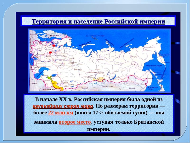 Кризис империи в начале 20 века презентация