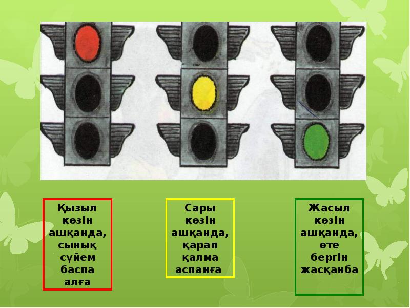 Жол ережесі презентация