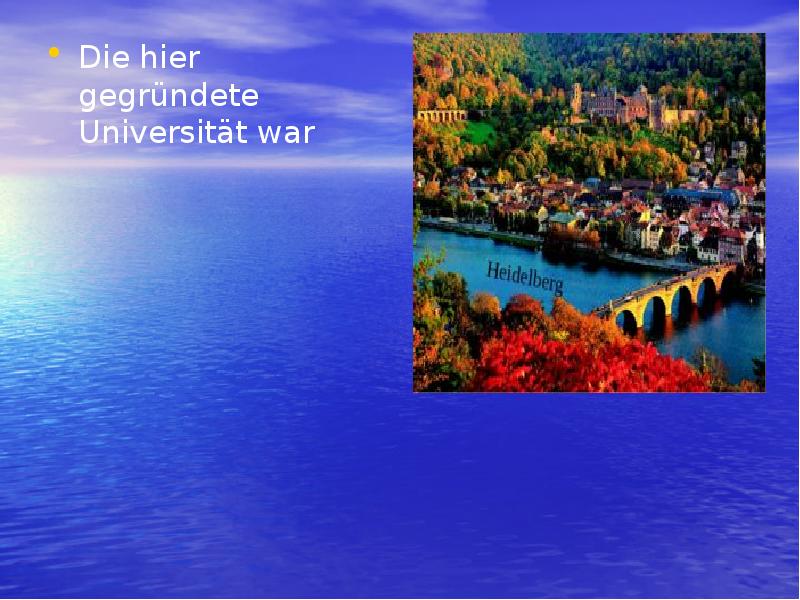 Reisen am rhein презентация