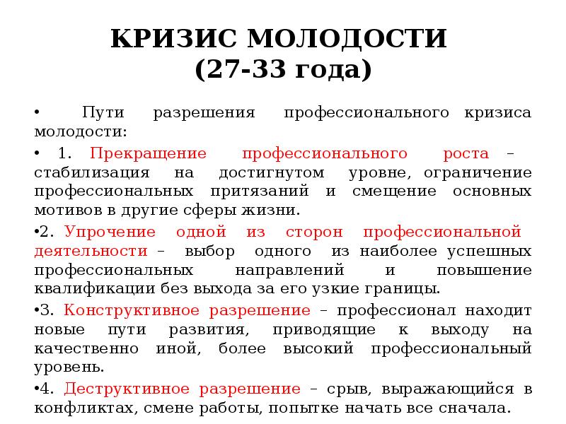 Кризис молодости картинки